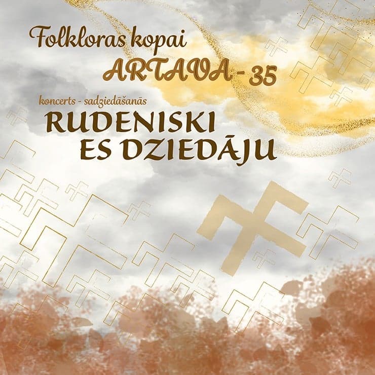 Folkloras kopas ARTAVA 35 gadu jubilejas koncerts - sadziedāšanās RUDENISKI ES DZIEDĀJU