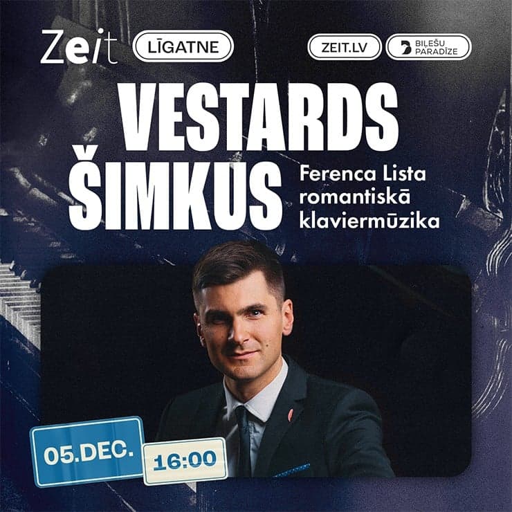 Vestards Šimkus | Ferenca Lista romantiskā klaviermūzika