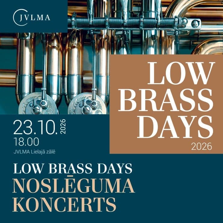 Low Brass Days 2026 noslēguma koncerts