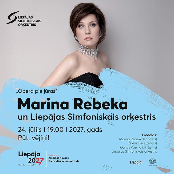 Marina Rebeka un Liepājas Simfoniskais orķestris
