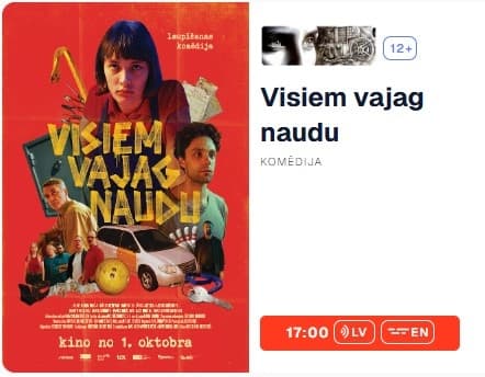 Seanss ar filmas veidotājiem "Visiem vajag naudu"