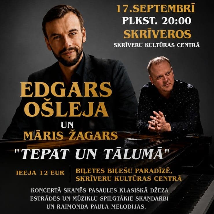 Edgars Ošleja un Māris Žagars “Tepat un tālumā”