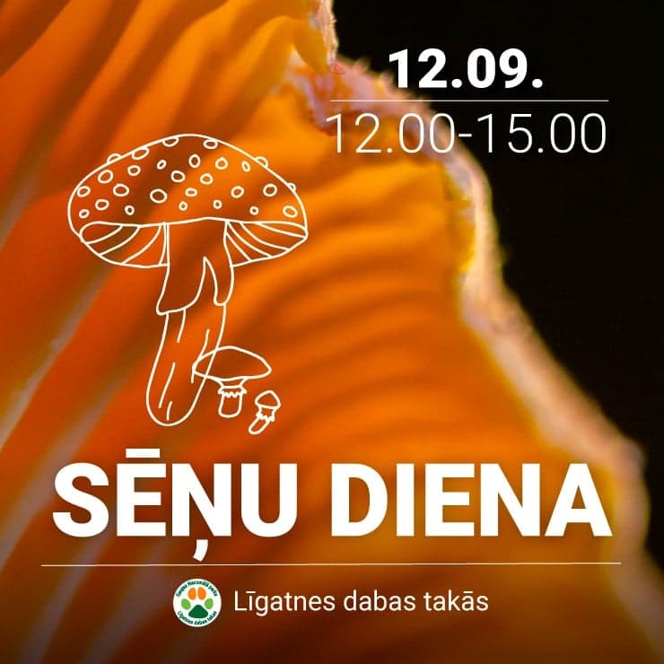 Sēņu diena Līgatnes dabas takās