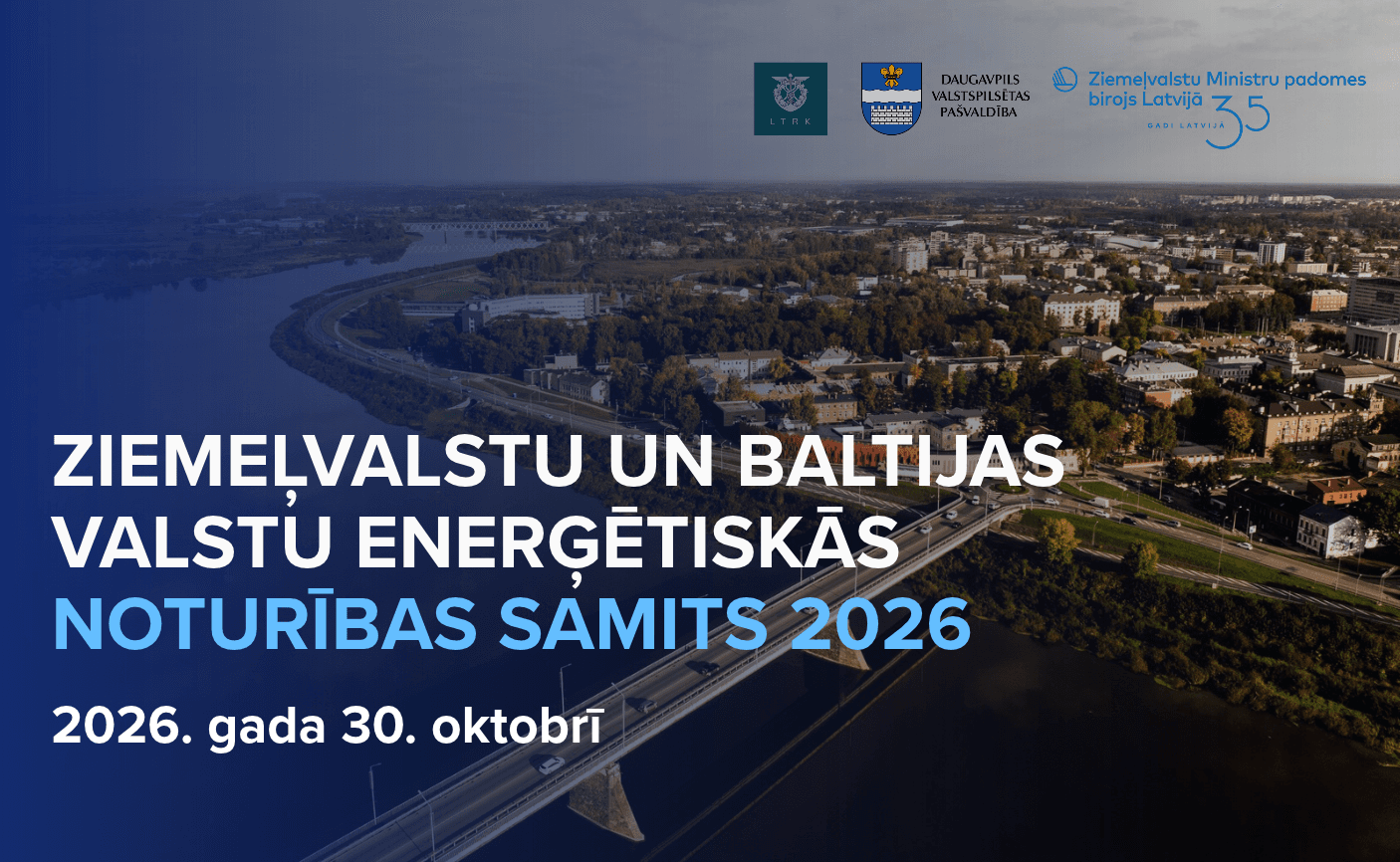 Ziemeļvalstu un Baltijas valstu enerģētiskās noturības samits 2026