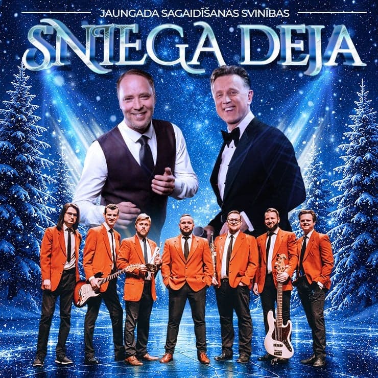 «Sniega deja» — Jaungada sagaidīšanas svinības VEF Kultūras pilī