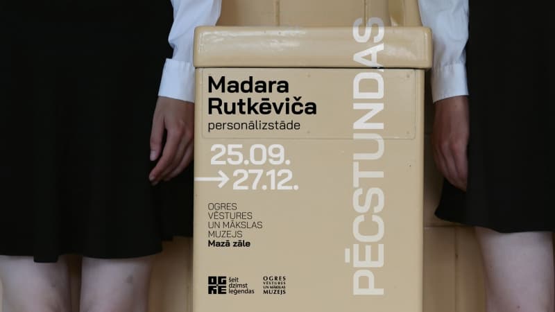 Madaras Rutkēvičas personālizstādi “PĒCSTUNDAS” Ogres Vēstures un mākslas muzejā