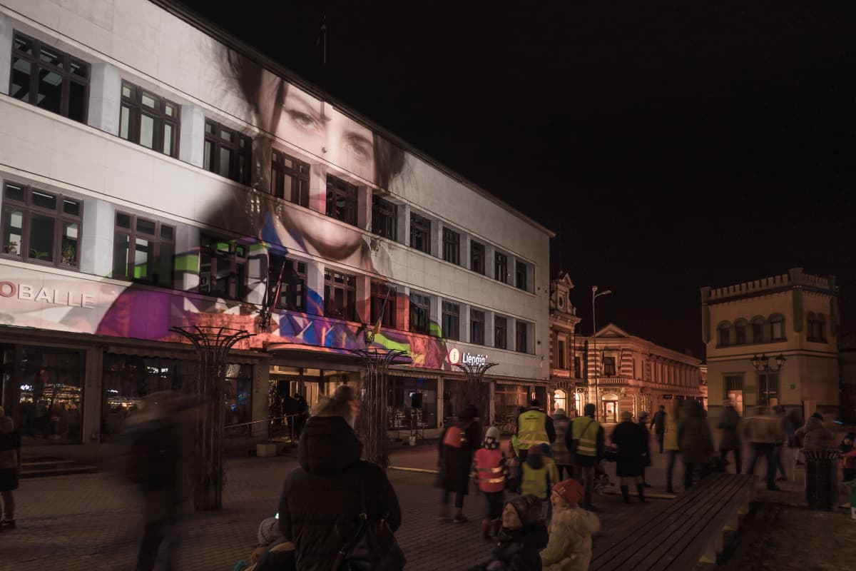 Gaismas pastaiga "Izgaismotā Liepāja"