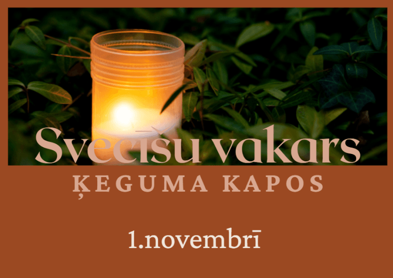 Svecīšu vakars Ķeguma kapos