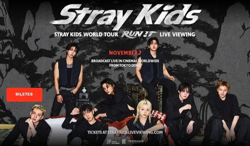Stray Kids World Tour <RUN IT> LIVE viewing