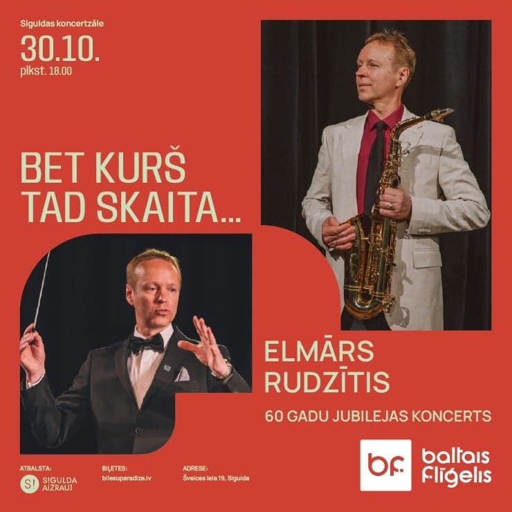 BET KURŠ TAD SKAITA… | Elmāra Rudzīša 60 gadu jubilejas koncerts