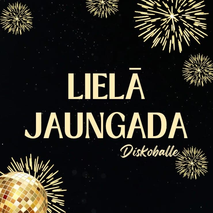 LIELĀ JAUNGADA DISKOBALLE