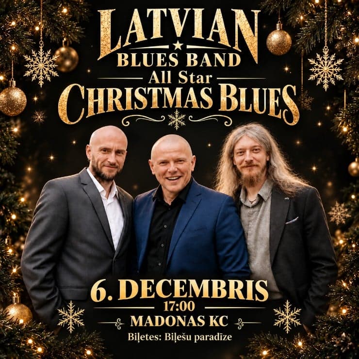 Latvian Blues Band All star Christmas Blues