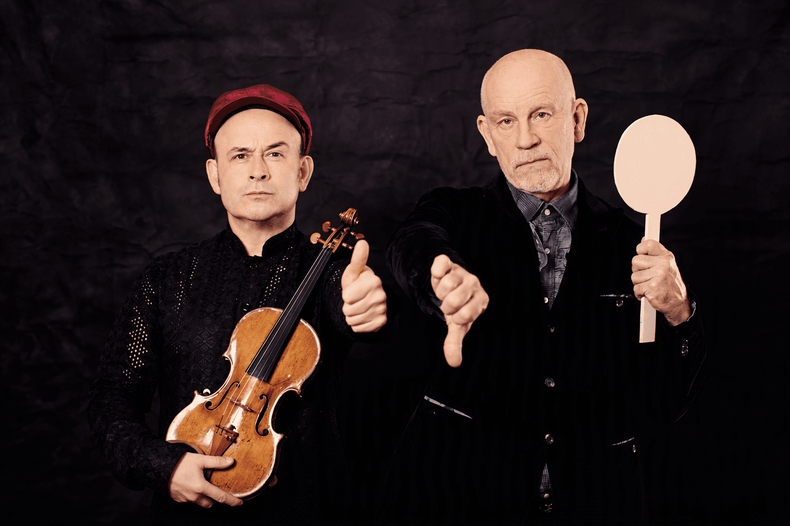 John Malkovich in "The Music Critic"