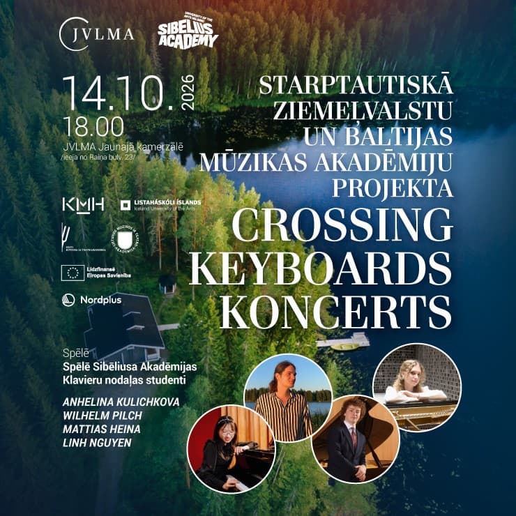 Starptautiskā Ziemeļvalstu un Baltijas Mūzikas akadēmiju projekta Crossing Keyboards koncerts