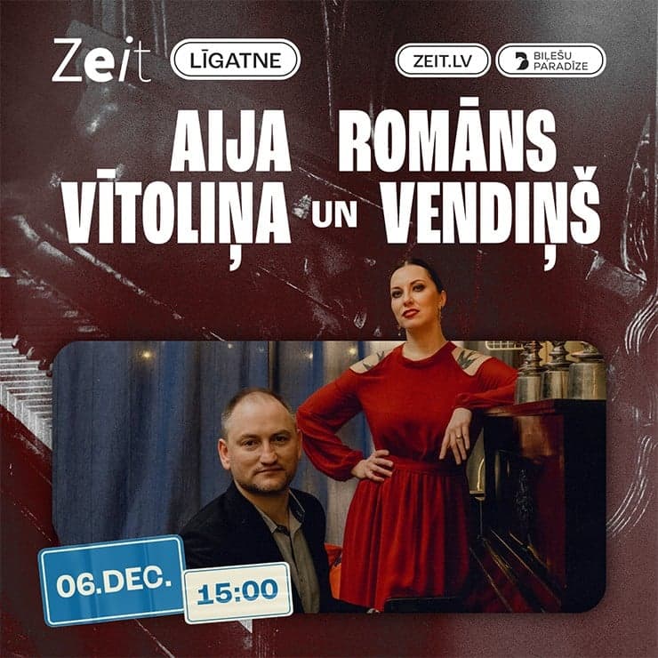 Aija Vītoliņa un Romāns Vendiņš
