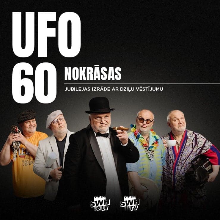 UFO 60 NOKRĀSAS | jubilejas izrāde ar dziļu vēstījumu