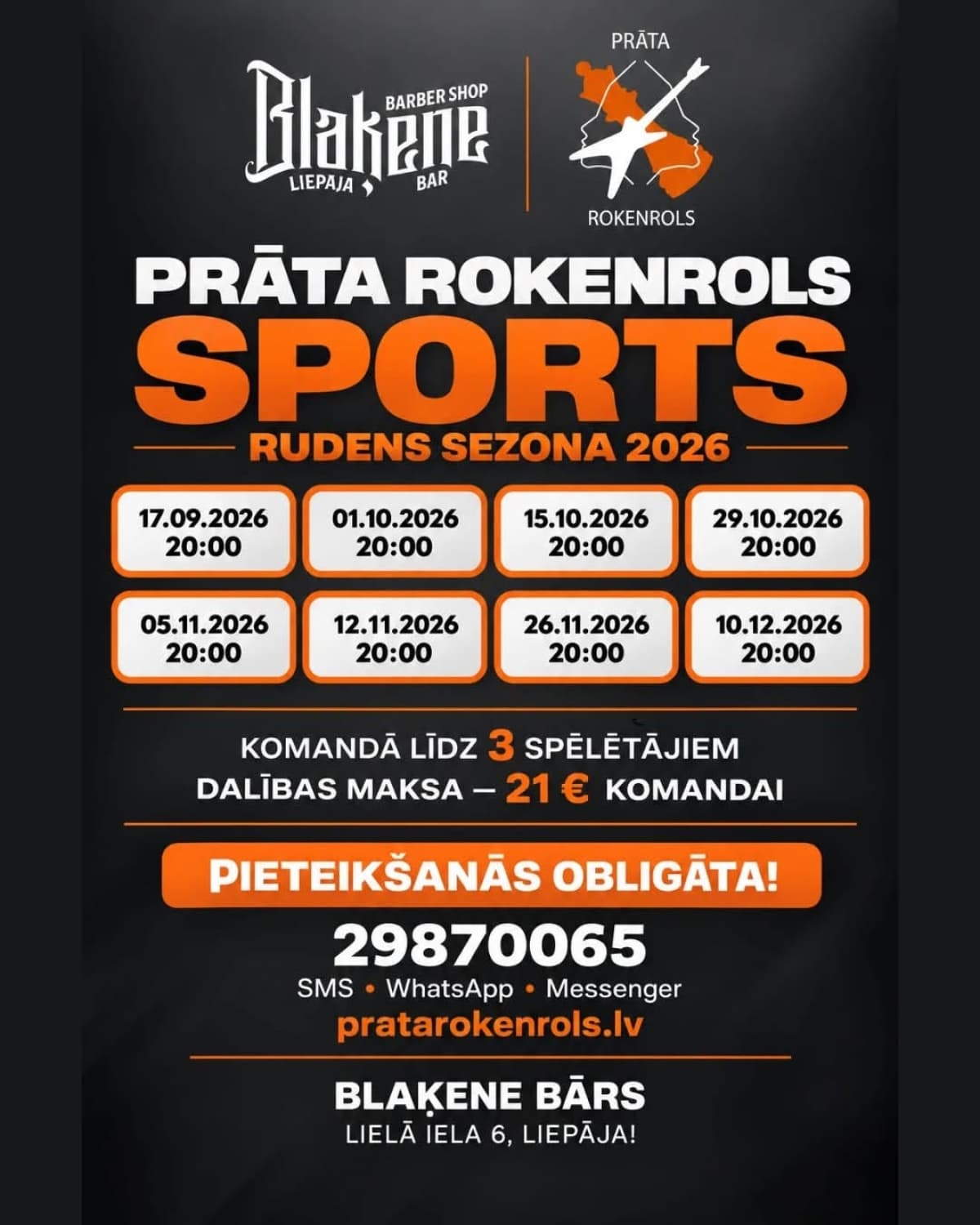 Prāta Rokenrols Erudīcija Sports