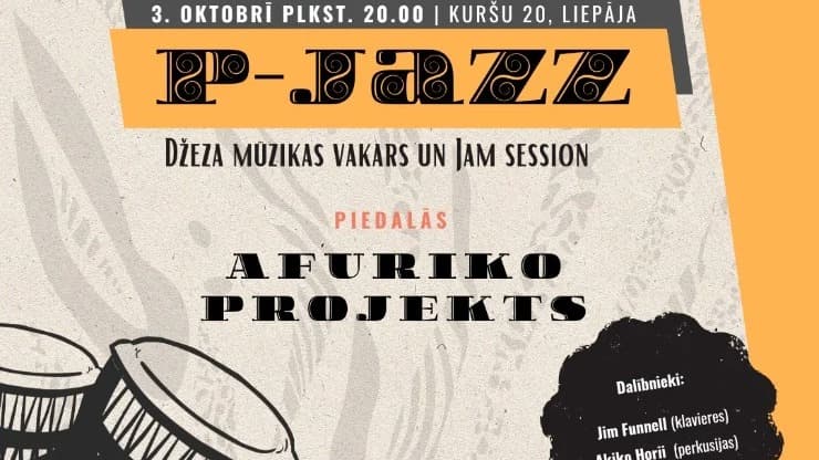 P-JAZZ | AfuriKo projekts + Jam Session