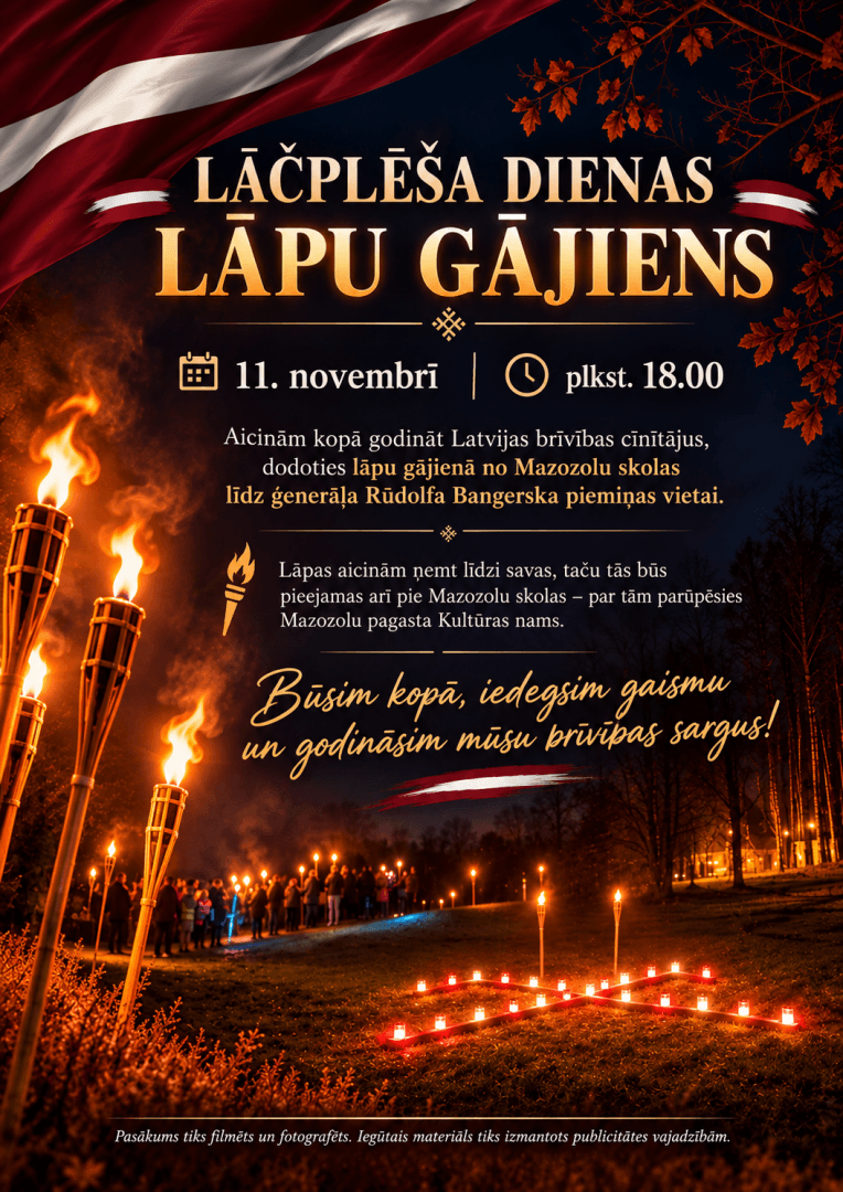 Lāpu gājiens Mazozolos