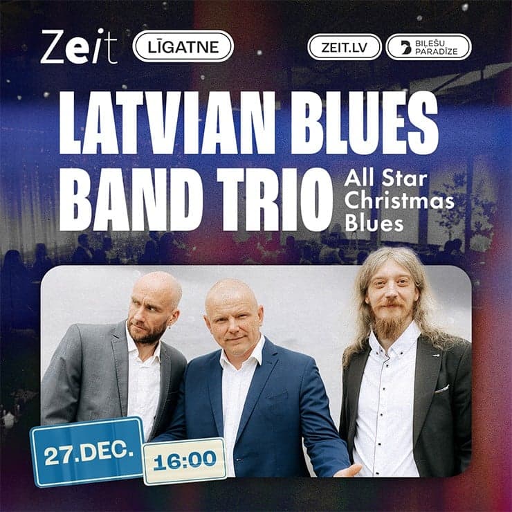 LATVIAN BLUES BAND TRIO | All Star Christmas Blues