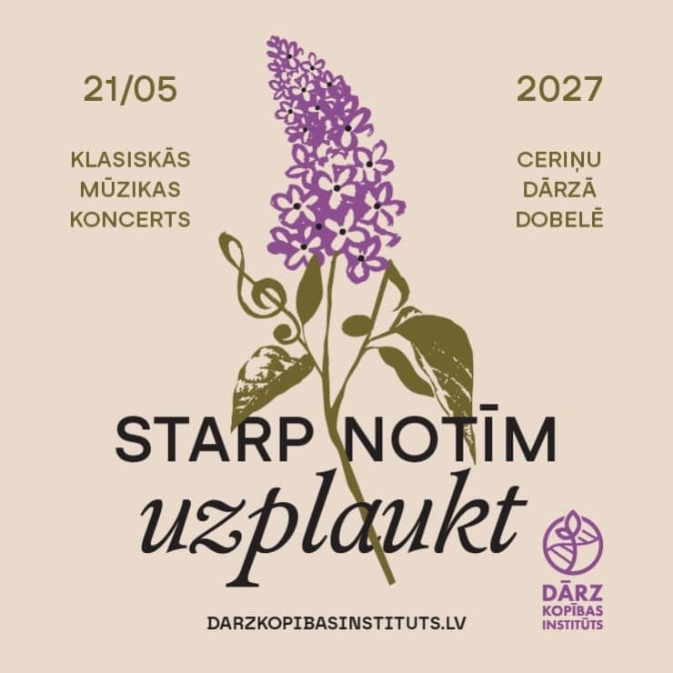 Ceriņu koncerts - Starp notīm uzplaukt!