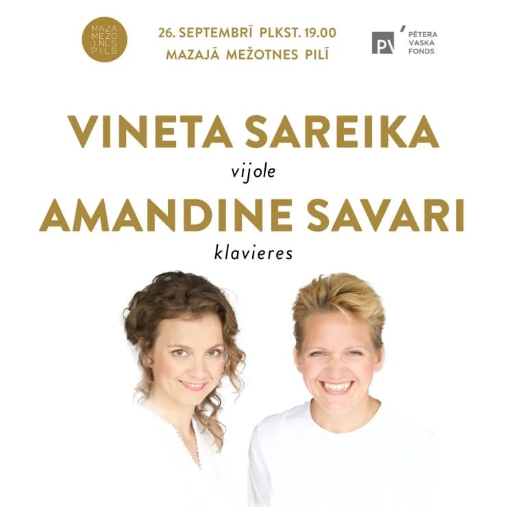 Vineta Sareika un Amandīne Savarī