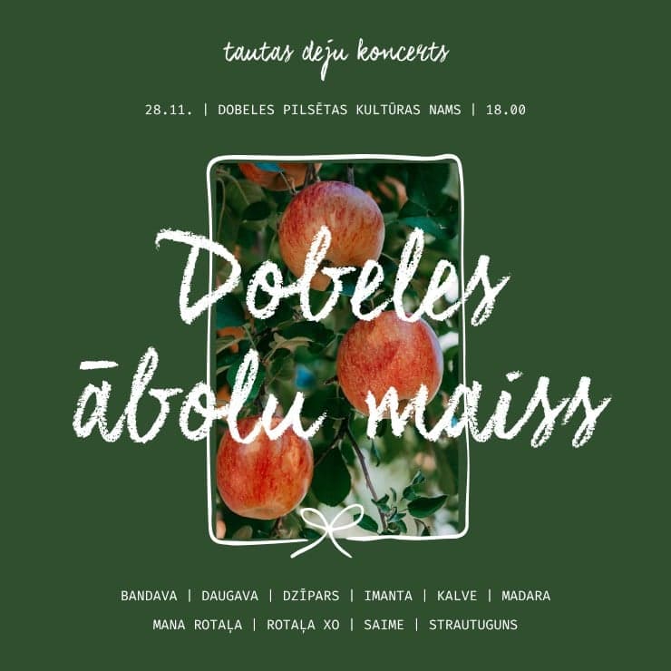Dobeles ābolu maiss 2026