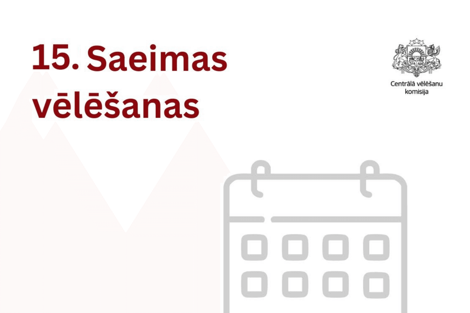 15. Saeimas vēlēšanas