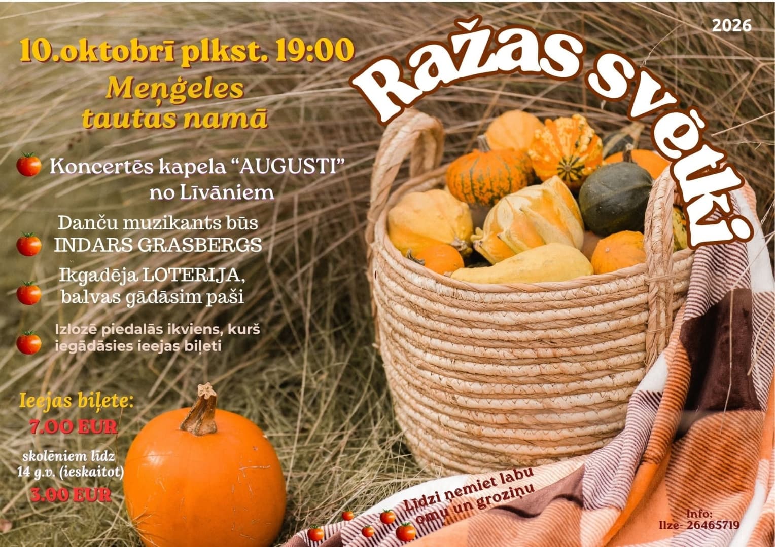 Ražas svētki kapelu "Augusti" Meņģelē