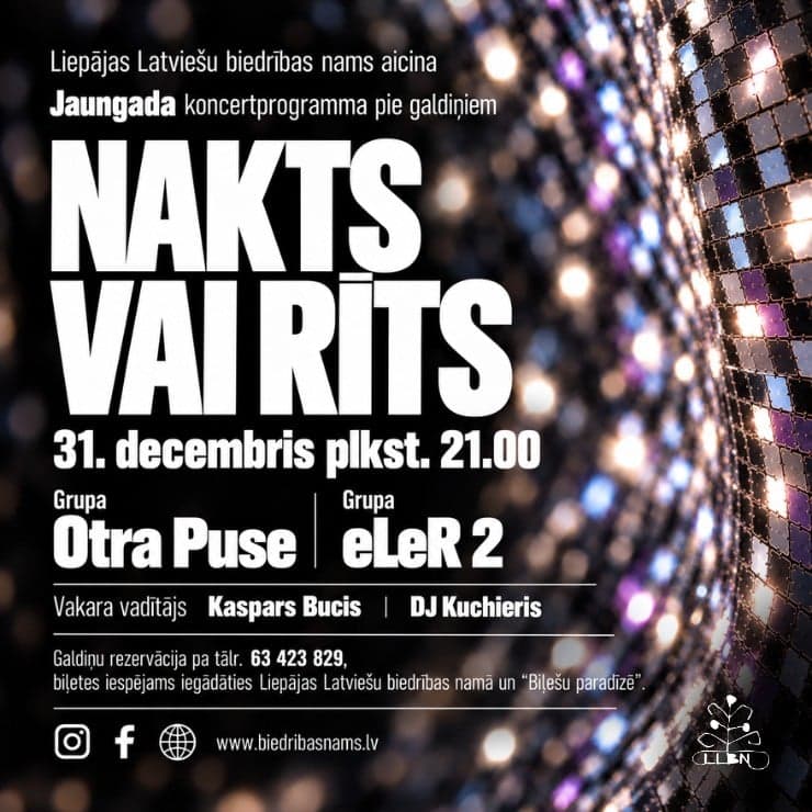Jaungada koncertprogramma "NAKTS VAI RĪTS"