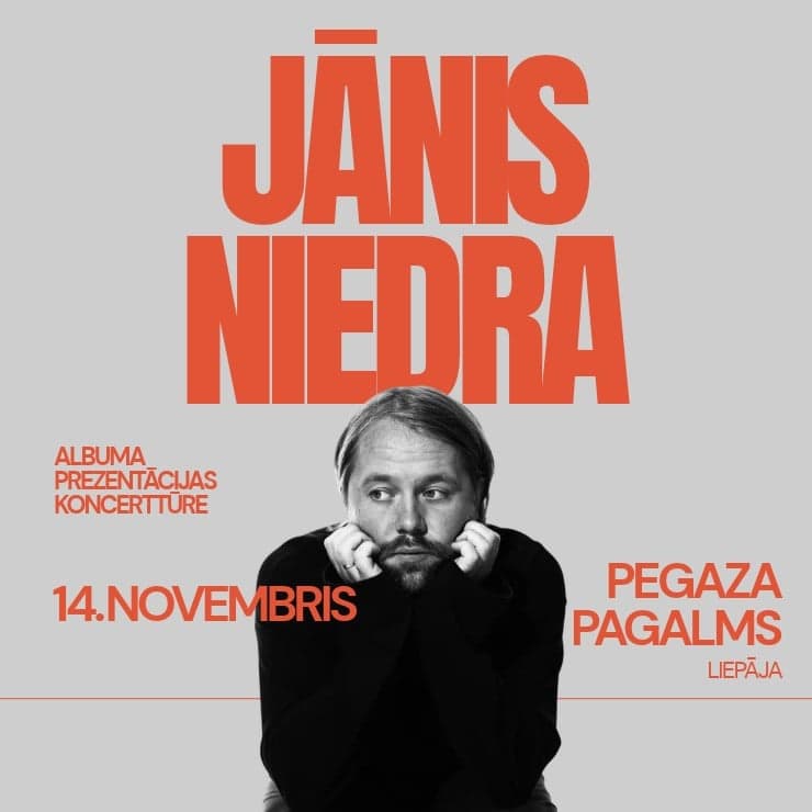 JĀNIS NIEDRA | Albuma prezentācija Pegaza Pagalmā