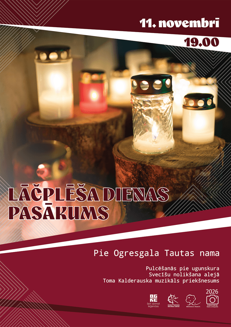 Lāčplēša dienas pasākums Ogresgalā