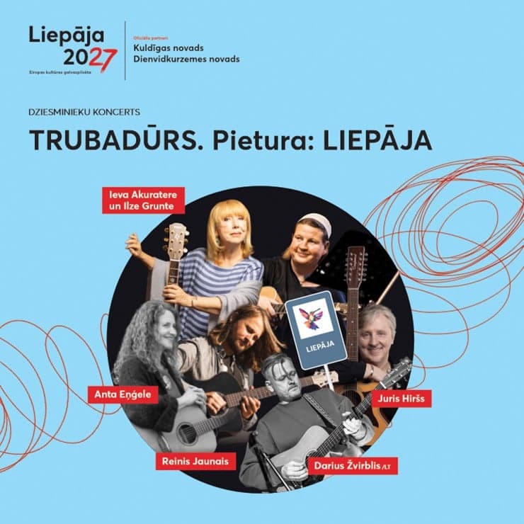 TRUBADŪRS. Pietura: LIEPĀJA