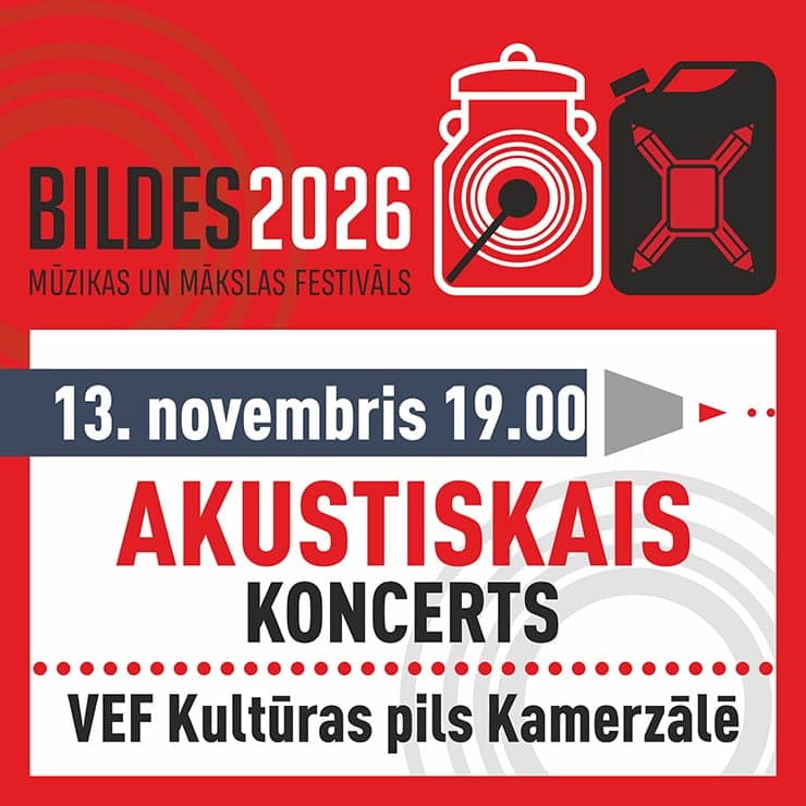 BILDES 2026 | AKUSTISKAIS koncerts