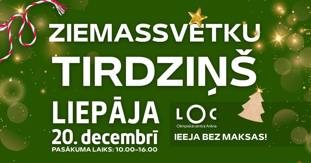Ziemassvētku tirdziņš - svētku dāvanas vienuviet!
