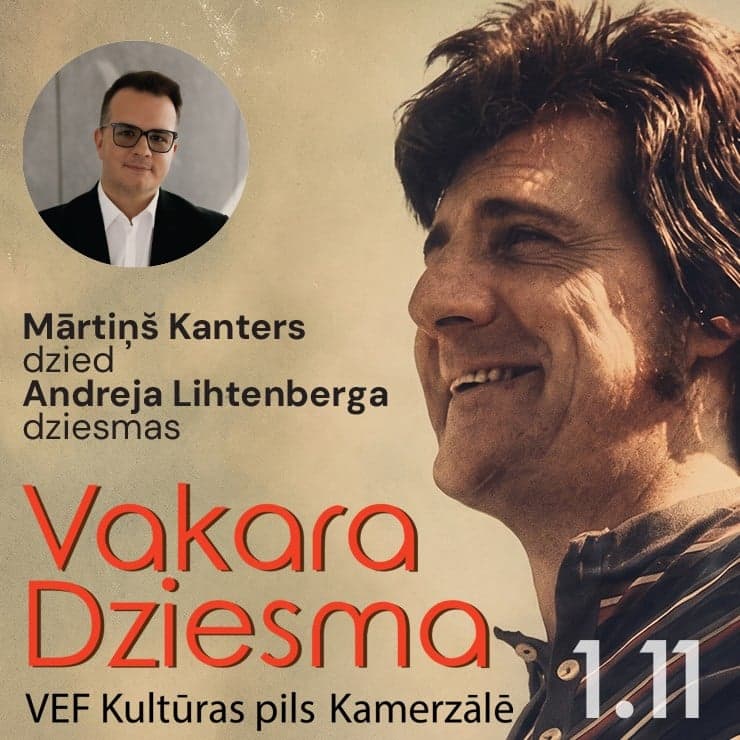 Vakara dziesma | Mārtiņš Kanters dzied Andreja Lihtenberga dziesmas