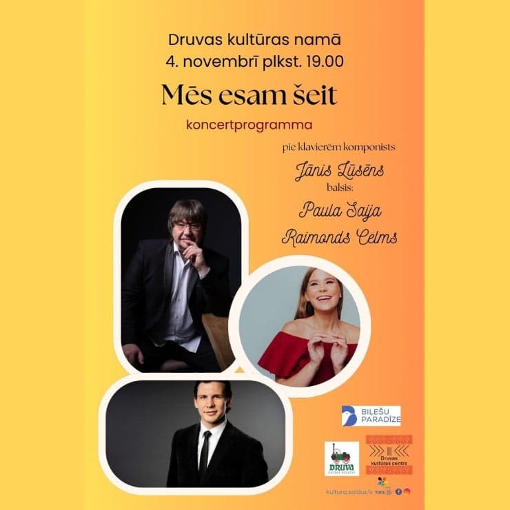Koncertprogramma MĒS ESAM ŠEIT