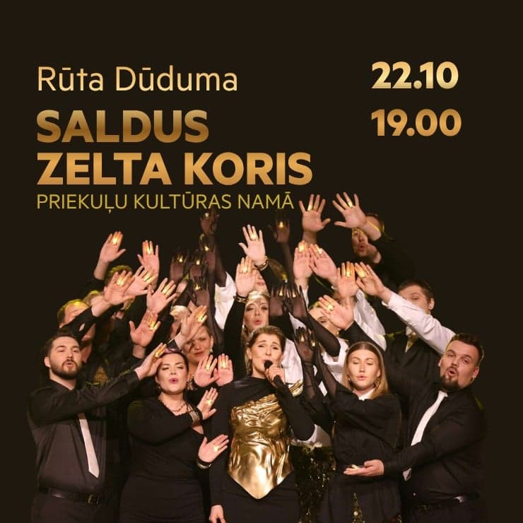Rūta Dūduma un Saldus Zelta koris