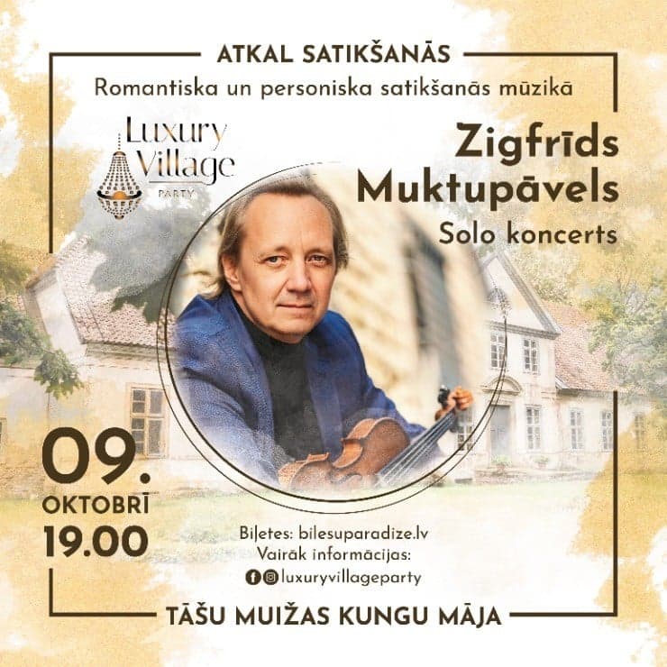 Zigfrīds Muktupāvels – solo koncerts