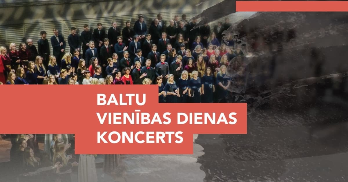 Baltu vienības dienas koncerts