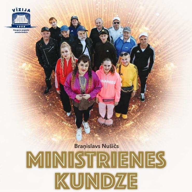 Kauguru pagasta amatierteātra "Vīzija" izrāde "Ministrienes kundze"