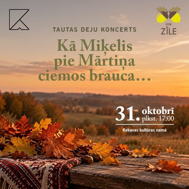 Tautas deju koncerts “Kā Miķelis pie Mārtiņa ciemos brauca…”
