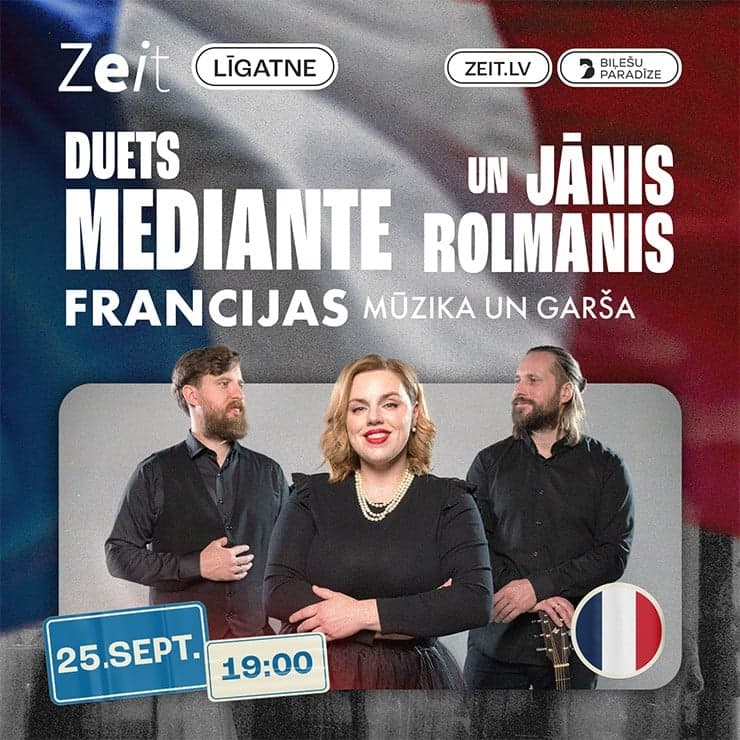 FRANCIJAS MŪZIKAS UN GARŠAS VAKARS | Duets Mediante un Jānis Rolmanis
