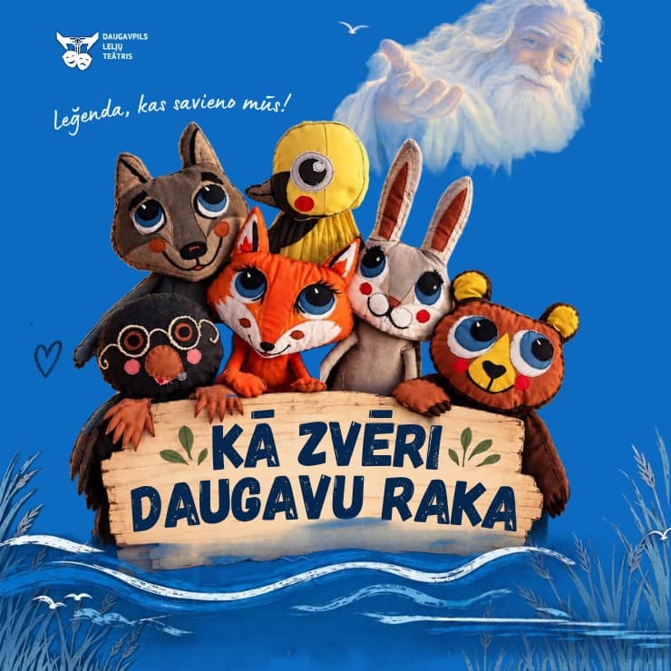 Kā dzīvnieki raka Daugavu