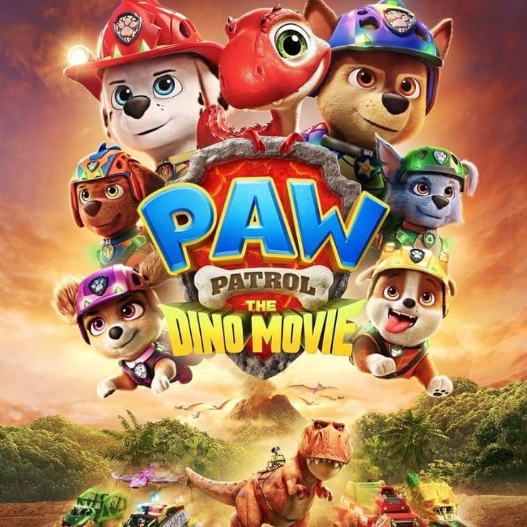 Animācijas filma ĶEPU PATRUĻA: DINOZAURU FILMA