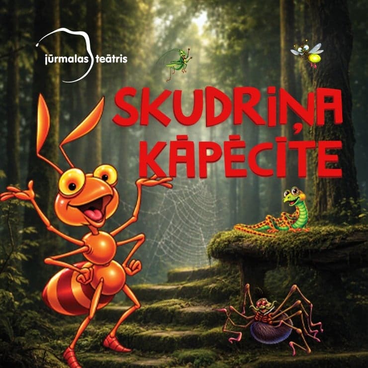 Rasa Dmuhovskiene “SKUDRIŅA KĀPĒCĪTE” muzikāli izzinoša izrāde bērniem divās daļās