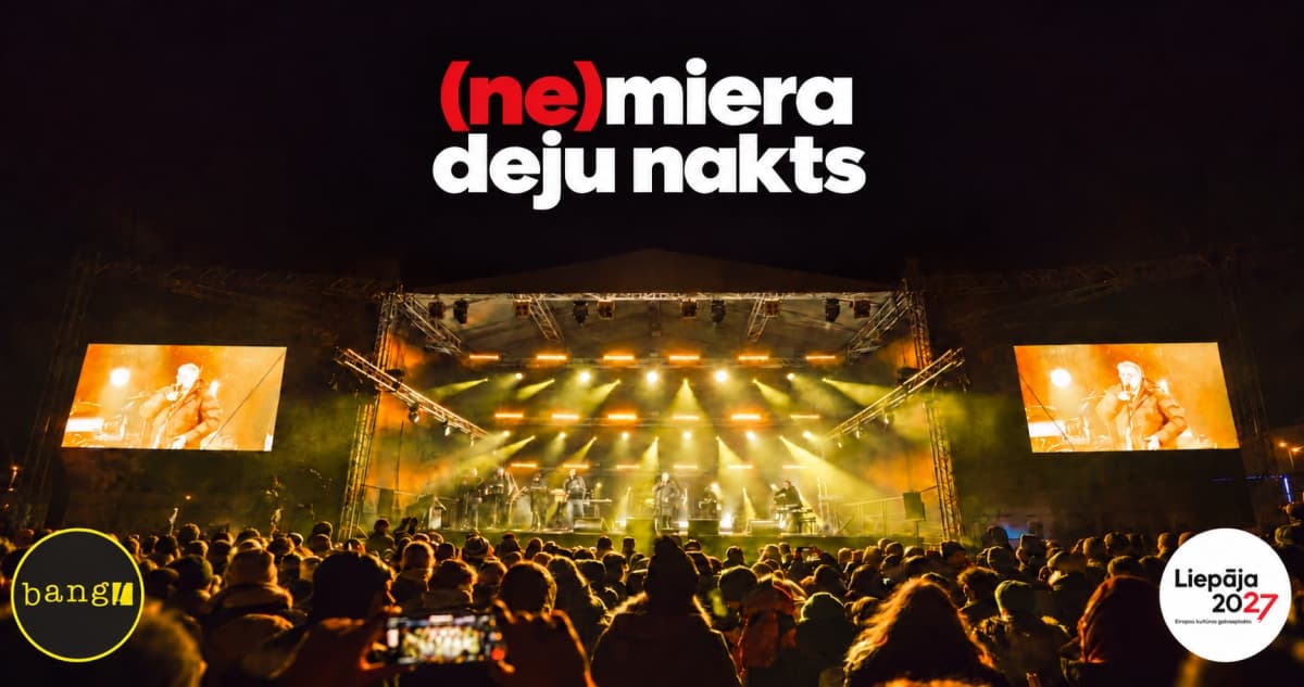 Liepāja 2027 atklāšanas ballīte - (ne)miera deju nakts