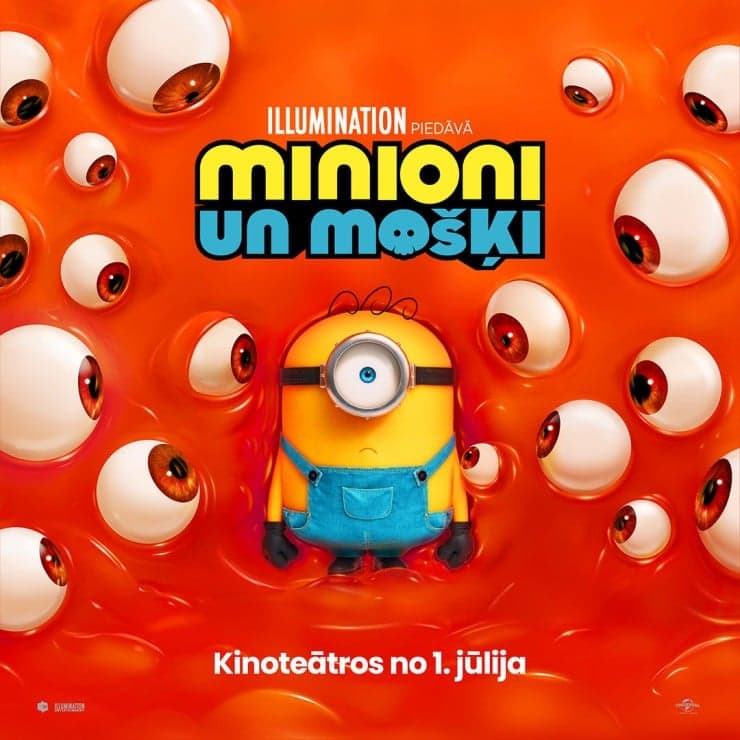 KINO /MINIONI UN MOŠĶI/