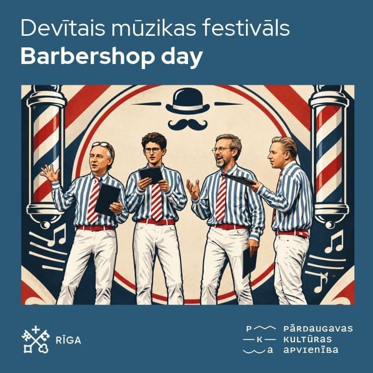 Devītais mūzikas festivāls “Barbershop day”