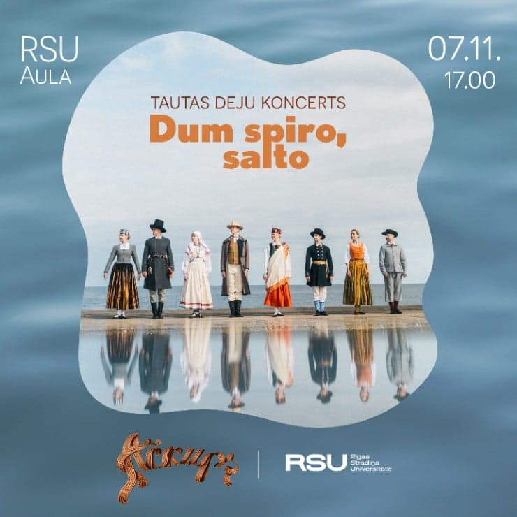 Tautas deju koncerts "Dum spiro, salto"